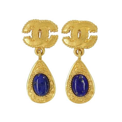 vintage chanel oorbellen